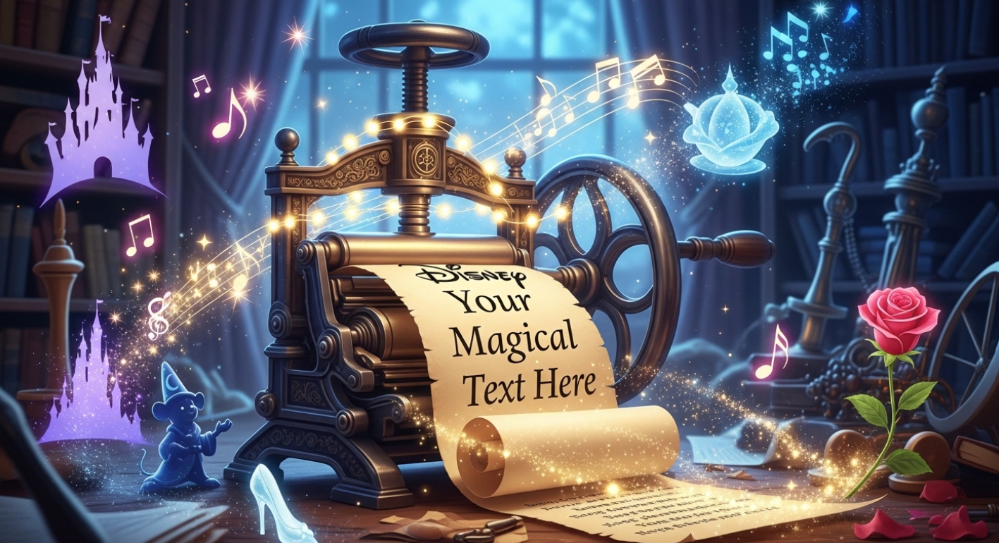 Disney Font Generator