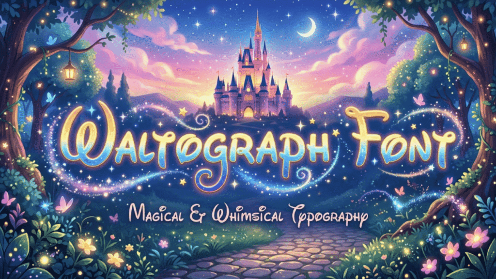 Waltograph Font